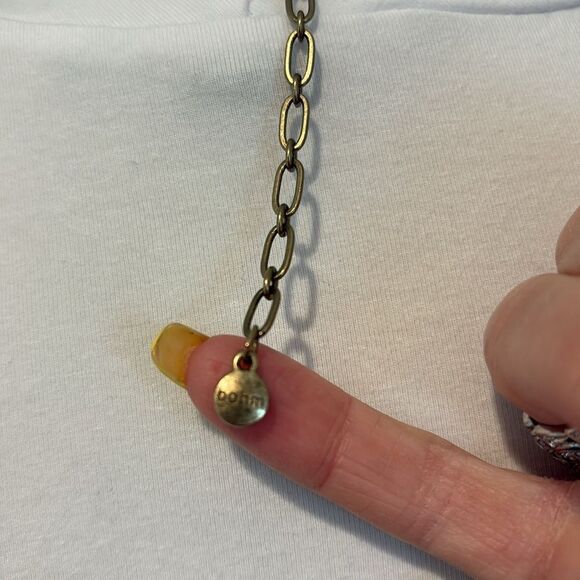 Bohm Vintage Pendant Necklace Pearls Stones - Picture 12 of 12